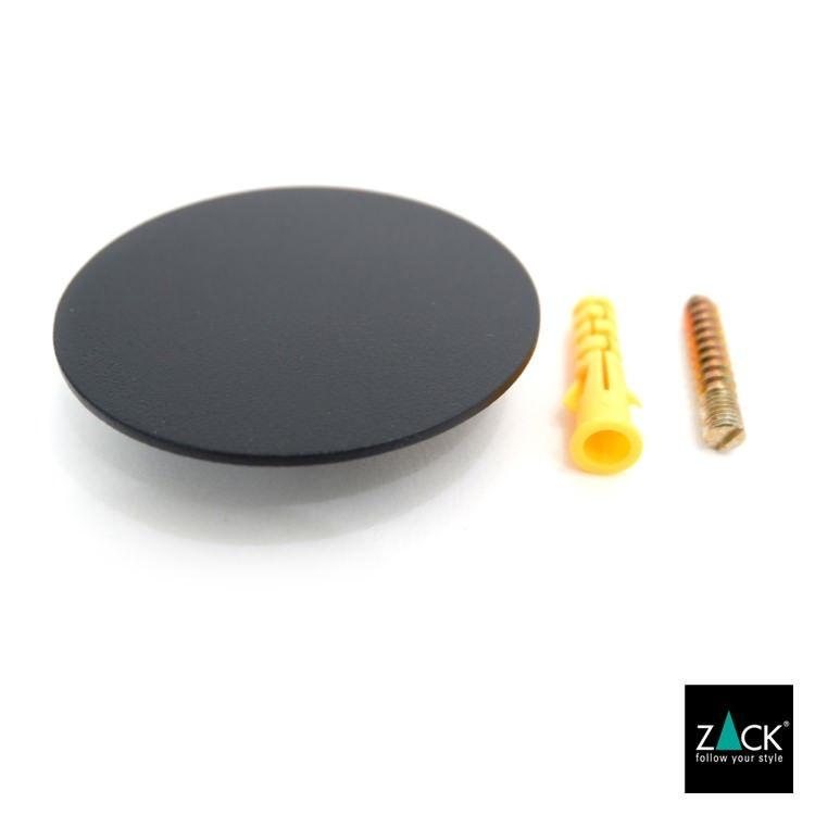ZACK ウォールミラー スクエア ブラック 壁付けタイプ DIY 鏡 壁掛け