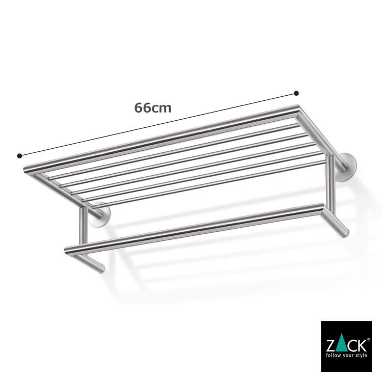 ZACK コートラック 66cm コート掛け バレット 壁付け DIY コートフック