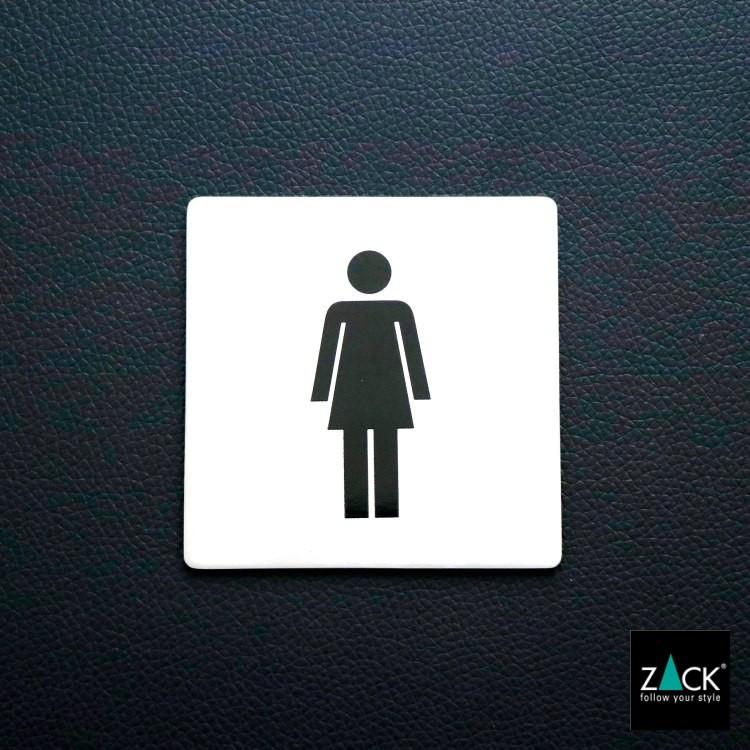ピクトグラム 女性用トイレ ドア用 壁用プレート ヨーロッパ直輸入 ドイツzack社のステンレス Indici 在庫有り Zack ビザインショップ 通販 Yahoo ショッピング