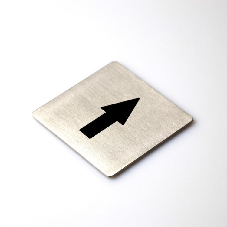 ピクトグラム 矢印・方向表示 ドア用 壁用 プレート ドア