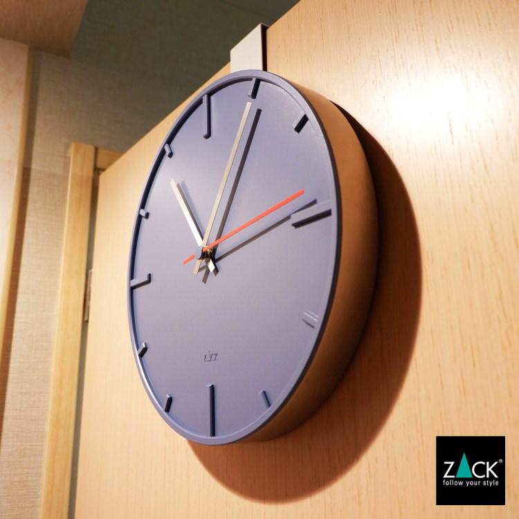 ZACK ウォールクロック ブルー 時計 掛け時計 ステップ式 オフィス