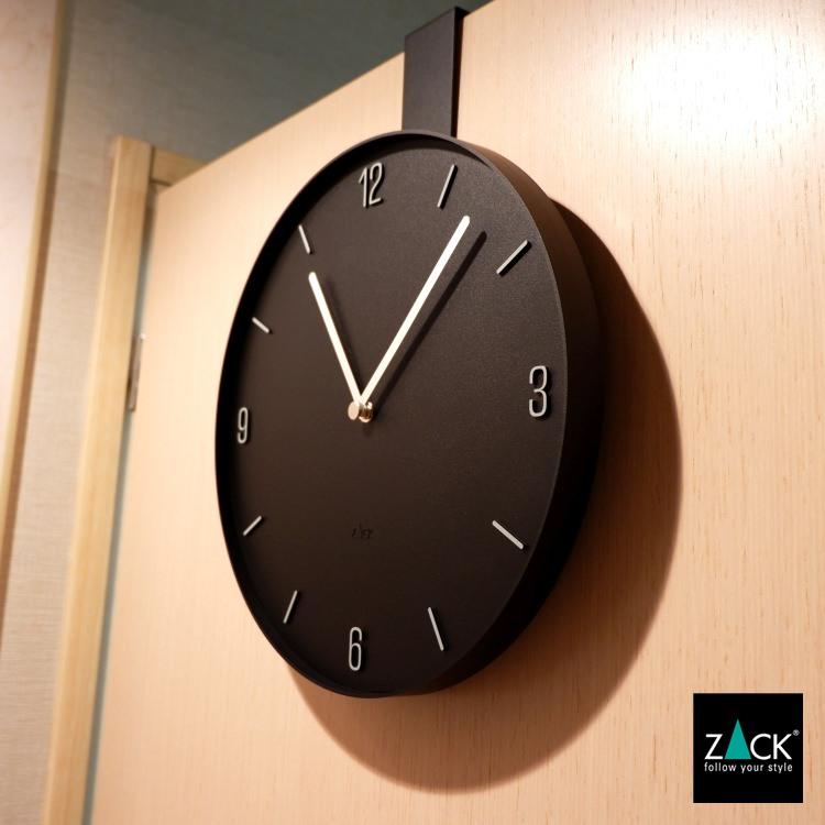ZACK ウォールクロック ブラック 時計 壁掛け時計 掛け時計 オフィス