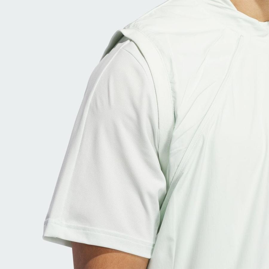 セール adidas アディダス メンズ ゴルフウェア アウター ULT365 ツイストウィーブ デタッチャブル撥水防風ジャケット EZY13 24SS 春夏 軽量ストレッチ_15