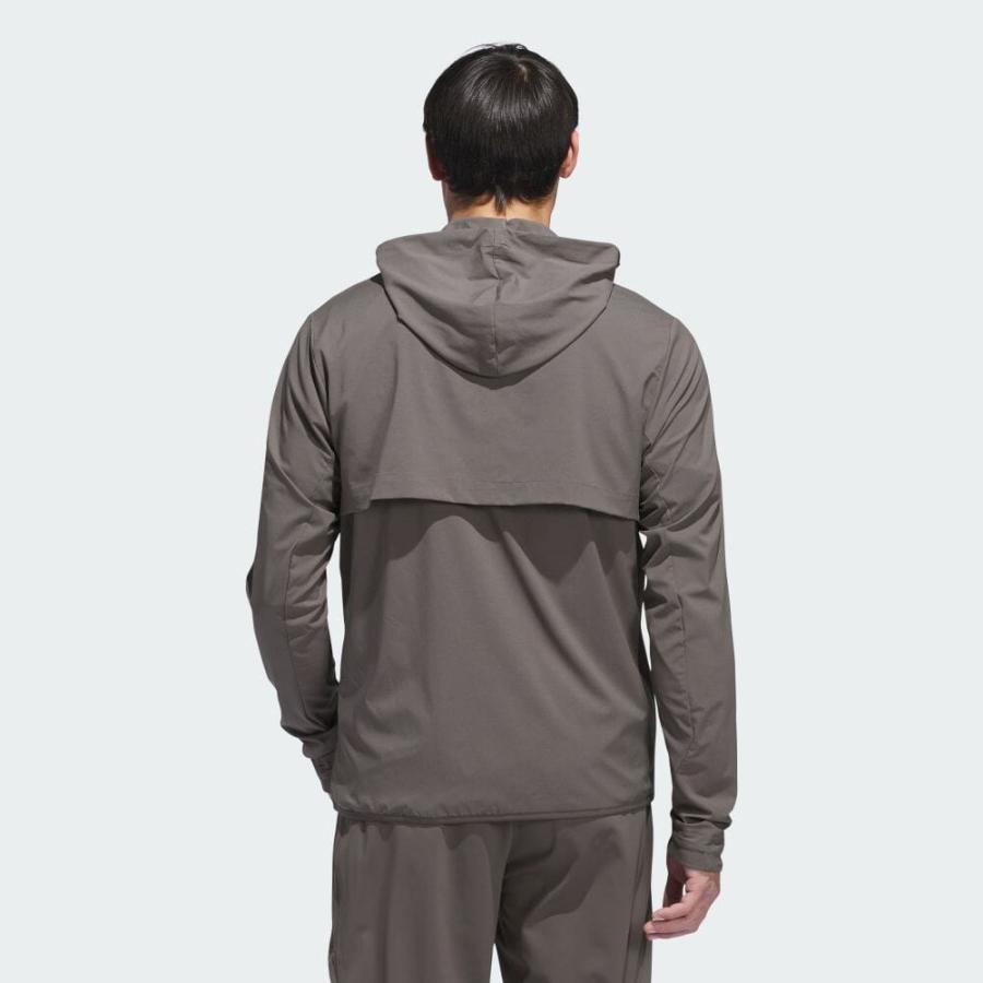 セール adidas アディダス メンズ ゴルフウェア アウター ULT365 ツイストウィーブ デタッチャブル撥水防風ジャケット EZY13 24SS 春夏 軽量ストレッチ_5