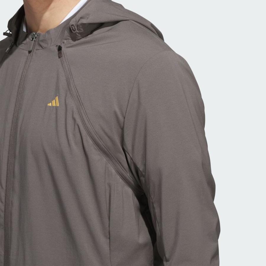セール adidas アディダス メンズ ゴルフウェア アウター ULT365 ツイストウィーブ デタッチャブル撥水防風ジャケット EZY13 24SS 春夏 軽量ストレッチ_8