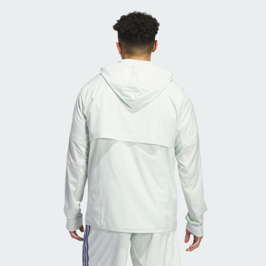 セール adidas アディダス メンズ ゴルフウェア アウター ULT365 ツイストウィーブ デタッチャブル撥水防風ジャケット EZY13 24SS 春夏 軽量ストレッチ_11