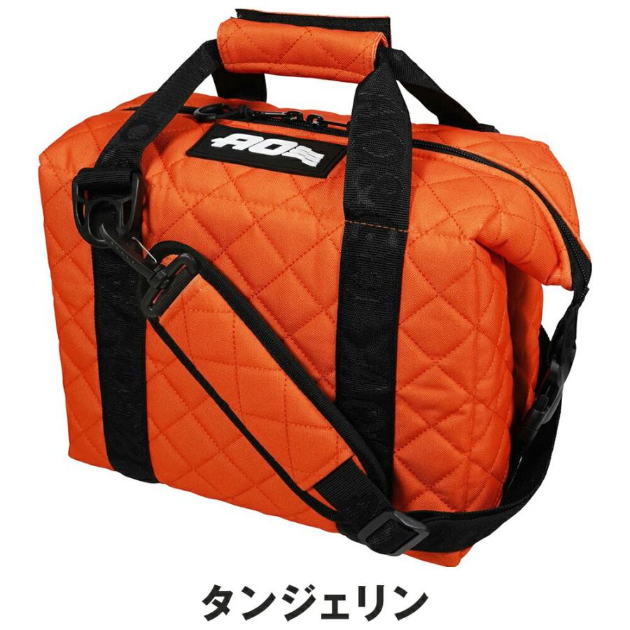 P10倍 AO Coolers エーオークーラーズ ユニセックス ゴルフ クーラーバッグ 9パック キルティングキャンバス ソフトクーラー AO9Q 25SS 春夏の画像