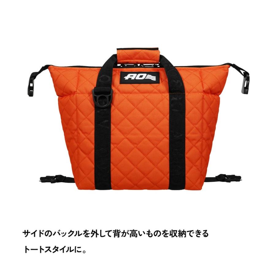 P10倍 AO Coolers エーオークーラーズ ユニセックス ゴルフ クーラーバッグ 9パック キルティングキャンバス ソフトクーラー AO9Q 25SS 春夏の画像