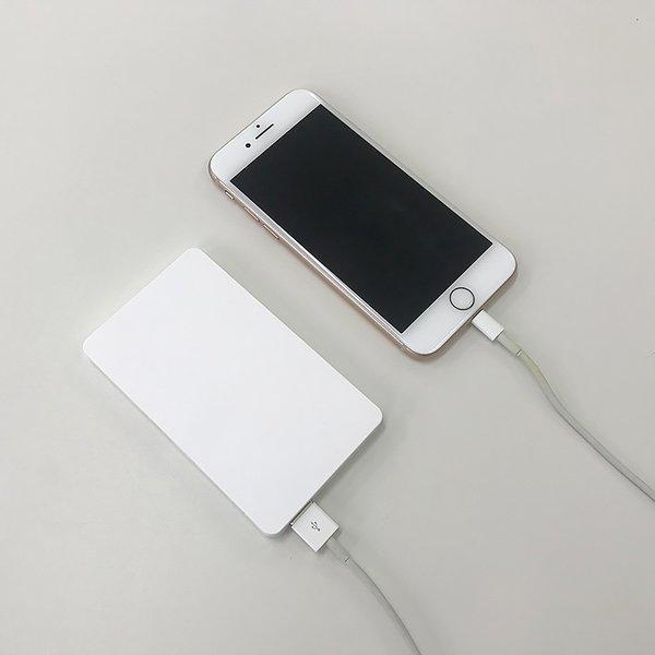 レンタル バッテリー チャージャー PSEマーク マットタイプ 4,000mAh 白 モバイル｜bespo｜04