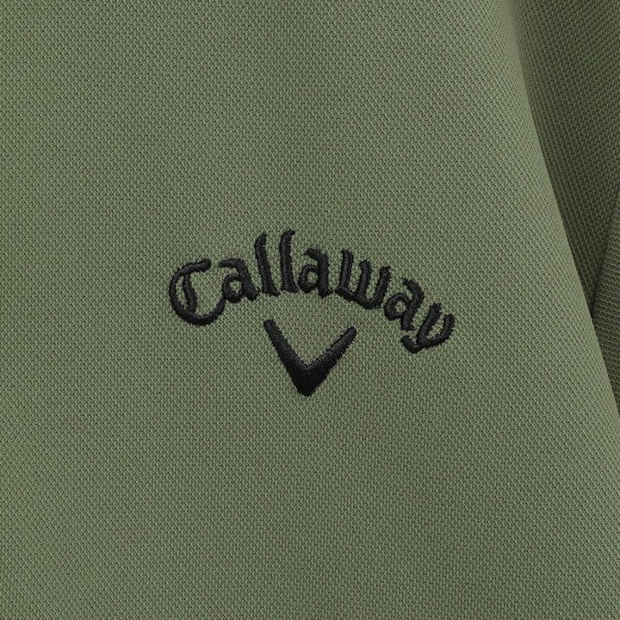 Callaway キャロウェイ メンズ ゴルフウェア シャツ 河本プロ着用 鬼カノコ半袖シャツ C24134100 24SS 春夏 吸汗速乾性 UPF15 ひんやり感｜bespo｜18