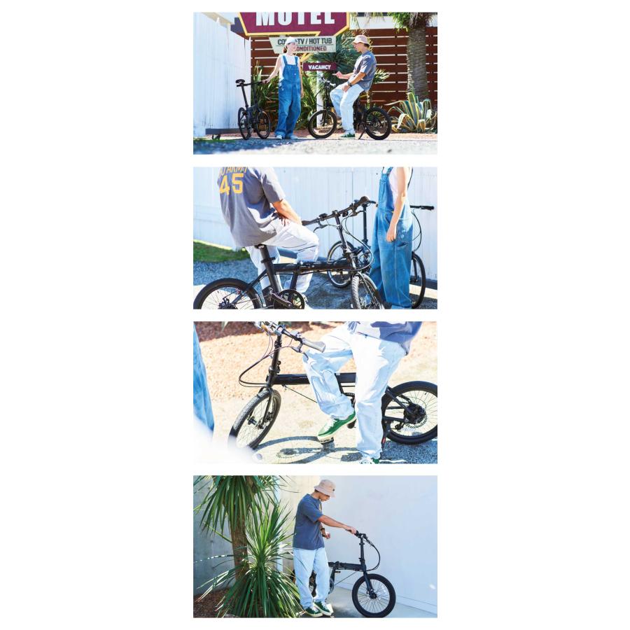DAHON（ダホン） 折りたたみ自転車 Fu-Com フューコム 最新モデル 電動アシスト ミニベロ 軽量 20インチ 7段変速 コンパクト ...