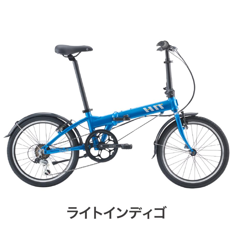 水色の折りたたみ自転車　DAHON hit DAHON（ダホン） Hit ヒット 折りたたみ自転車 最新モデル コンパクト