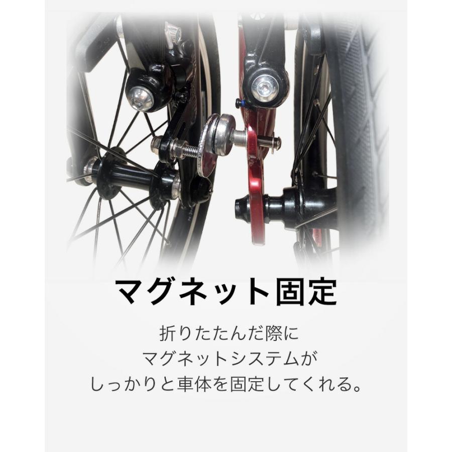 セール DAHON ダホン K3 折りたたみ自転車 2023年モデル コンパクト 14インチ自転車 整備点検済 カギ・フロントライトプレゼント 軽量 通勤 通学｜bespo｜13