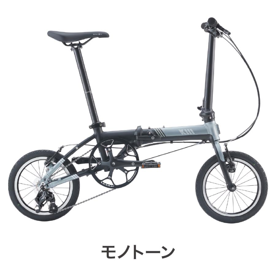 DAHON K3 折りたたみ自転車 グレー DAHON（ダホン） K3 折りたたみ自転車 最新モデル コンパクト 14インチ