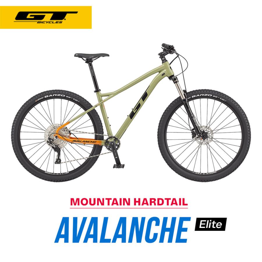 店頭受取のみ GT ジーティー マウンテンバイク MTB 自転車 AVALANCHE ELITE V2 アバランチェ エリート 29インチ 11速 アルミフレーム ディスクブレーキ 2023年 S｜bespo｜02