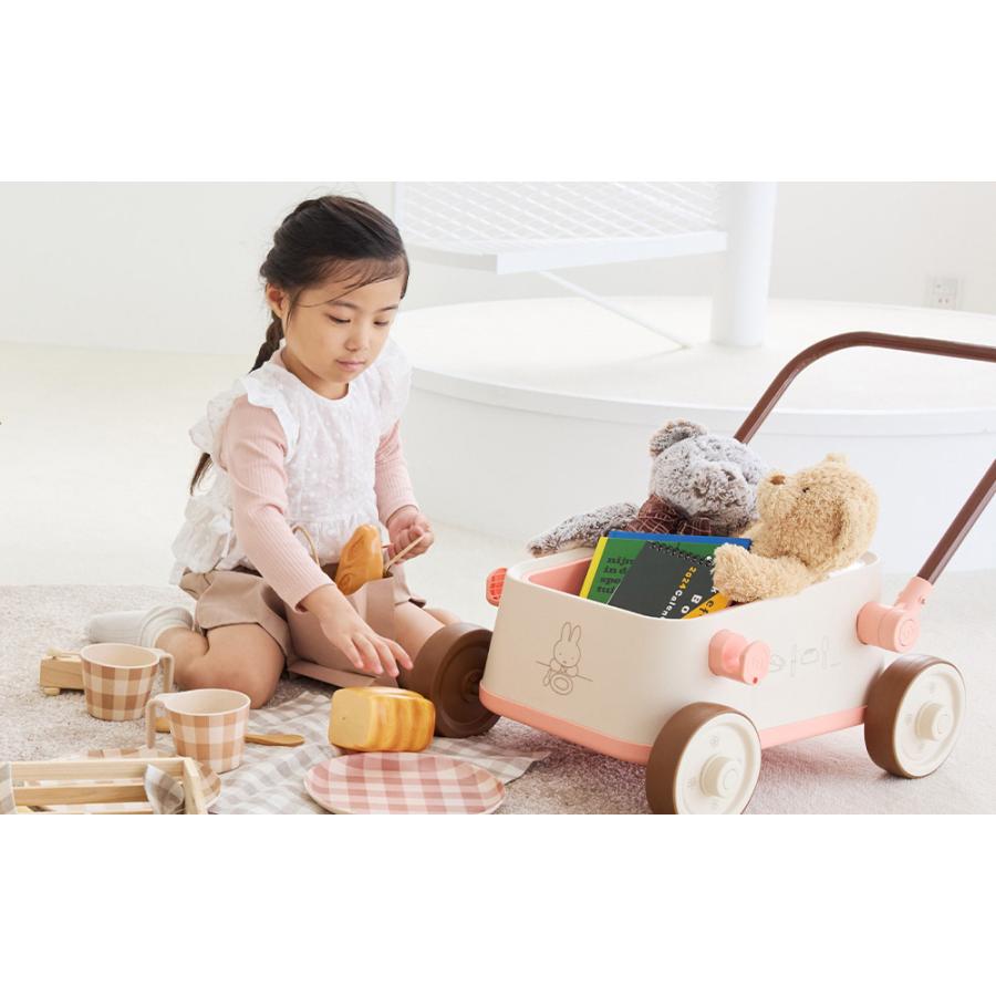 ides アイデス 玩具_乗用玩具 コンビカー ミッフィー焼きたてパン屋