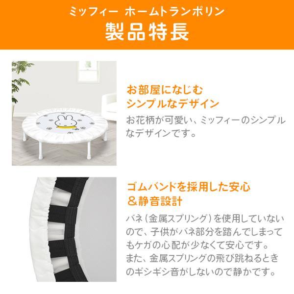 ides（アイデス） ミッフィー ホームトランポリン 組立式 おもちゃ