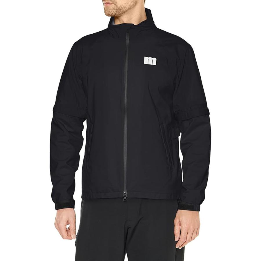 Munsingwear マンシング ブラック ナイロン ジャンパー Munsingwear（マンシングウェア） セール 上下セット販売 メンズ
