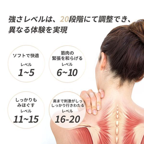 Tech Love EMS スマートネックプロ 温熱 ネックマッサージャー 首掛け