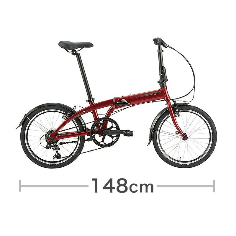 中古車 折畳自転車 tern LINK A7 アルミフレーム 7段変速 美品 中古車