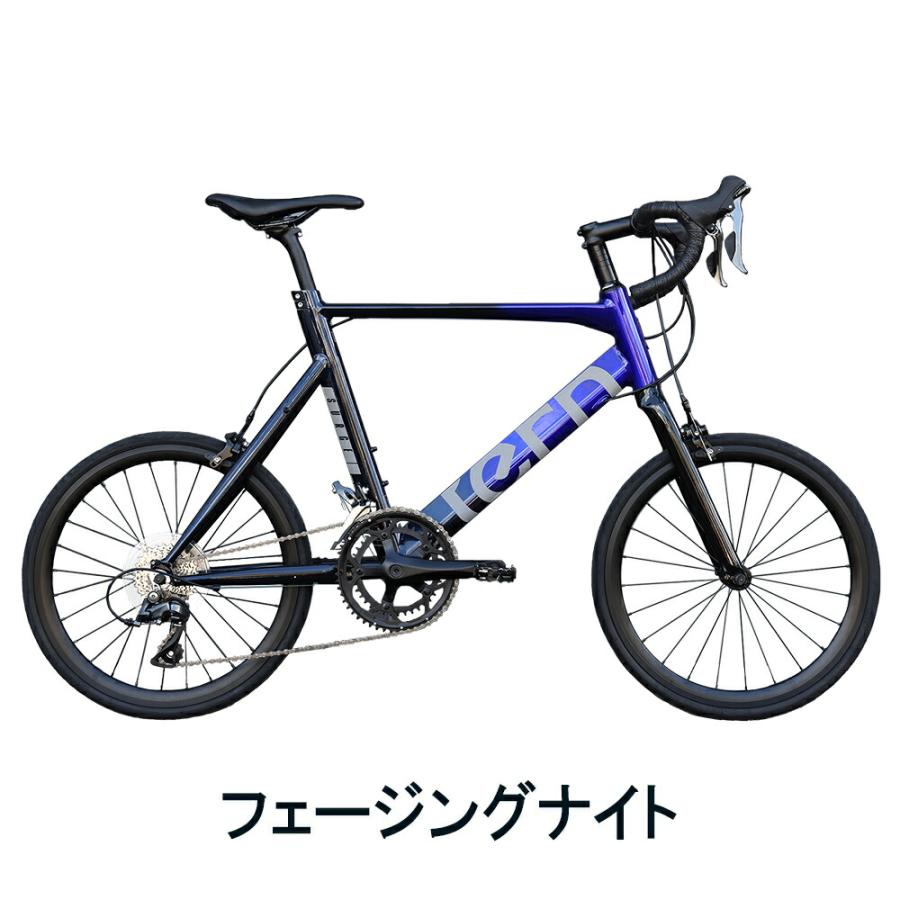 10%OFF Tern ターン 自転車 ミニベロ Surge サージュ 2024年モデル 20インチ 451ホイール 16段変速 小径車 プレゼント付 防犯登録可属 大型車体配送｜bespo｜05