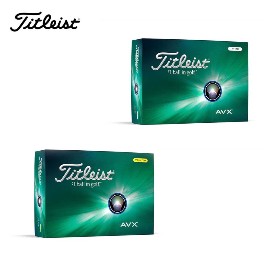 【最安値】Titleist AVX ゴルフボール 12個入り×2ケース Titleist（タイトリスト） Titleist AVX ゴルフボール 1ダース 12球