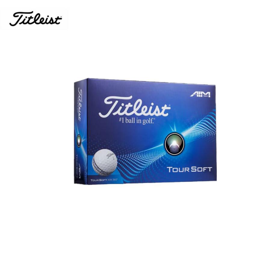 Titleist（タイトリスト） 【限定】 TOUR SOFT AIM 360 12球入 T4014S
