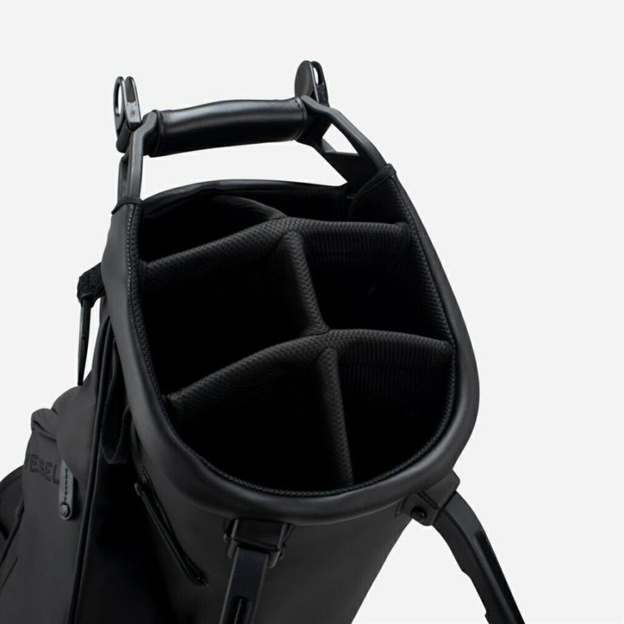 【最終価格】VESSEL Player 4.0 ブラック シングル VESSEL ベゼル ユニセックス ゴルフ キャディバッグ PLAYER 4.0