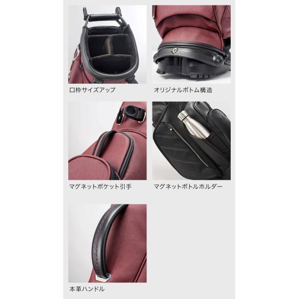 VESSEL ベゼル ゴルフ メンズ キャディバッグ おしゃれ 軽量 カート