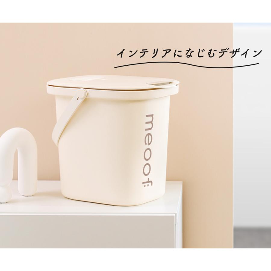 10%オフ→ 11,520円／ [meoof] ペット フード ストッカー 真空 6kg