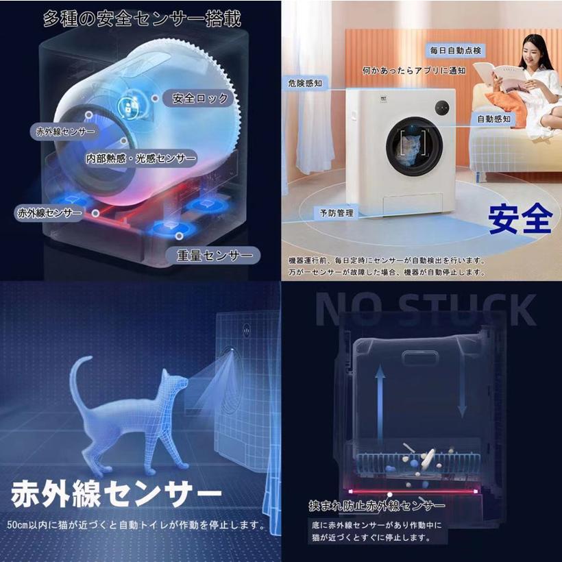 PETKIT 自動トイレ 猫用トイレ 自動 全自動 猫 トイレ スマホ管理