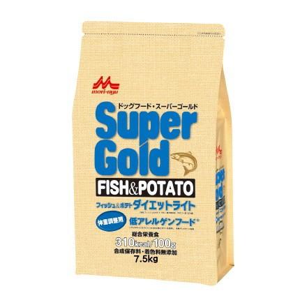 森乳サンワールドスーパーゴールドフィッシュ＆ポテトダイエットライト 7.5ｋg
