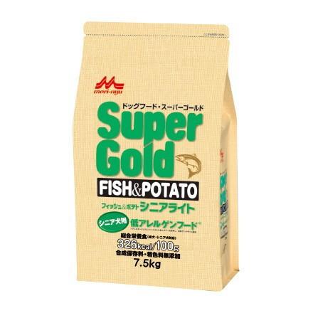 森乳サンワールドスーパーゴールドフィッシュ＆ポテトシニアライト 7.5ｋg