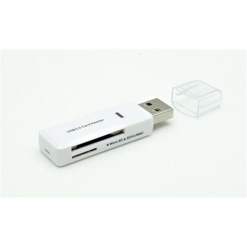 フリーダム FCR-U3SDWH USB3.0対応カードリーダ ホワイト : ベスト電器