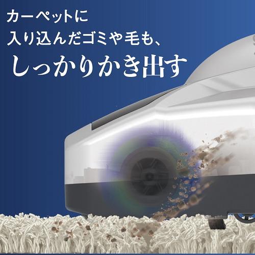 AQUA AQC-ZX1A(W) コードレススティッククリーナー サイクロン式 ワンタッチでゴミ捨て ホワイトの画像