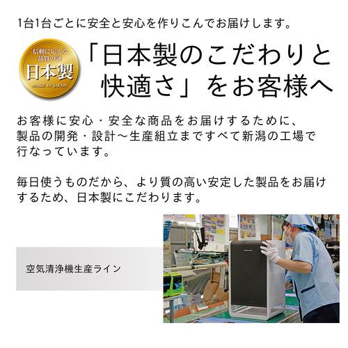 ダイニチ工業 CL-HB924 ハイブリッド式空気清浄機 ホワイト×ブラウン