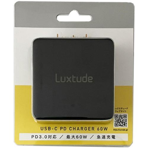 Luxtude STR140 PD3.0対応 60W ACアダプタ ブラック｜best-denki｜07