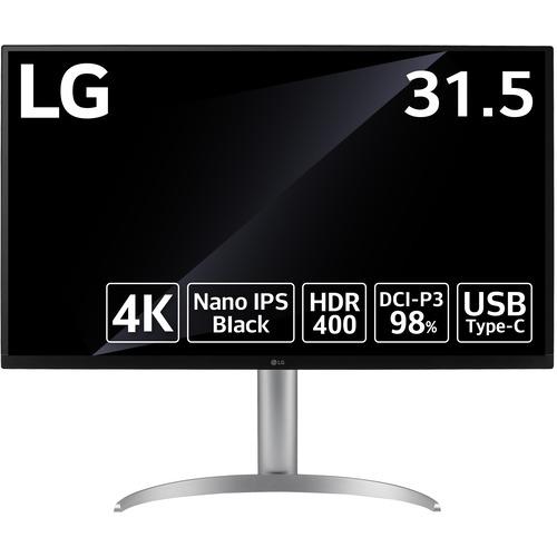 4K】LG 32UQ850-W USB-C接続 PCモニター 31.5型 ／4K(3840×2160