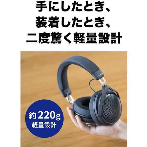 オーディオテクニカ ワイヤレス ヘッドホン オープンイヤー ハイレゾ