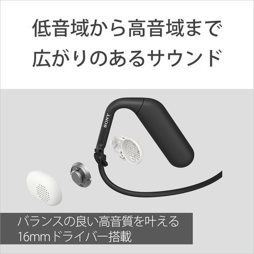 ソニー ワイヤレス ヘッドホン IPX4 最大10時間 USB-C Float Run WI