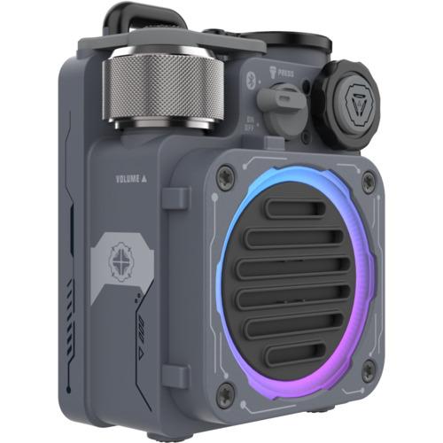 MUZEN MWPVXLIG Bluetoothスピーカー CYBERCUBE グレー : ベスト電器