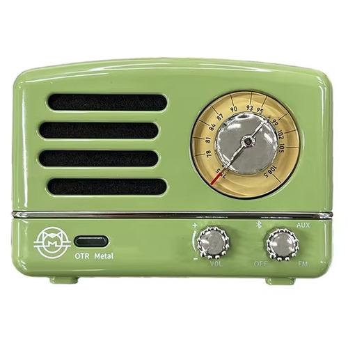 MUZEN MW2AIGR Bluetoothスピーカー OTR Metal グリーン : ベスト電器