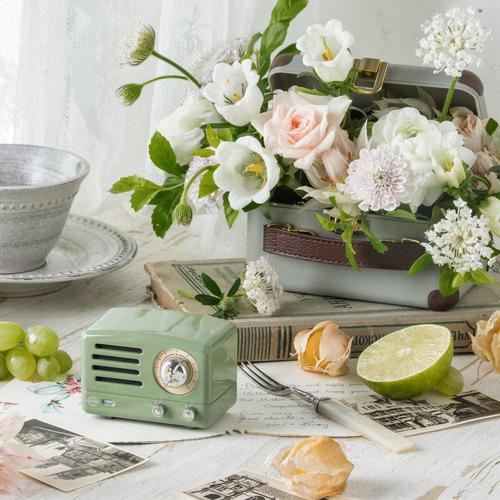 MUZEN MW2AIGR Bluetoothスピーカー OTR Metal グリーン : ベスト電器