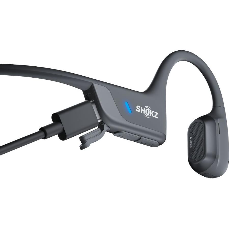 ショックス ワイヤレス 骨伝導イヤホン IP55 最大12時間 USB-C OpenRun