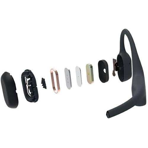 ショックス ワイヤレス 骨伝導イヤホン IP67 最大8時間 USB-C