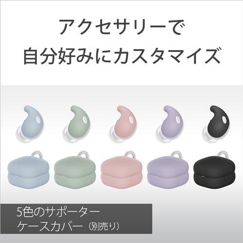 ソニー ワイヤレス イヤホン 左右分離 ノイズキャンセリング IPX4 最大