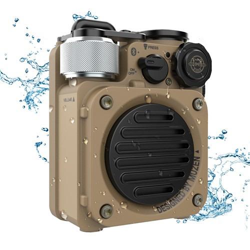 MUZEN MWPVXI2SY Wild Mini 第2世代 Bluetooth スピーカー 防水対応