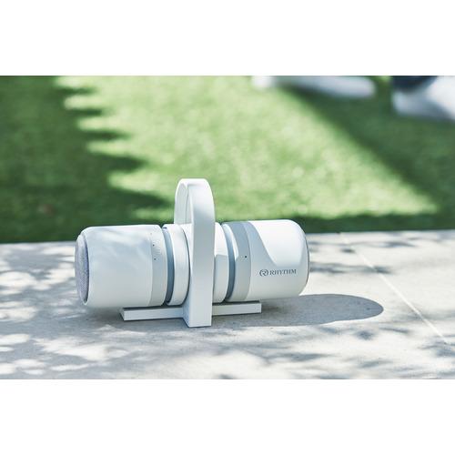 リズム 9YYA30RH08 防水ポータブルスピーカー Bluetooth対応 ライト