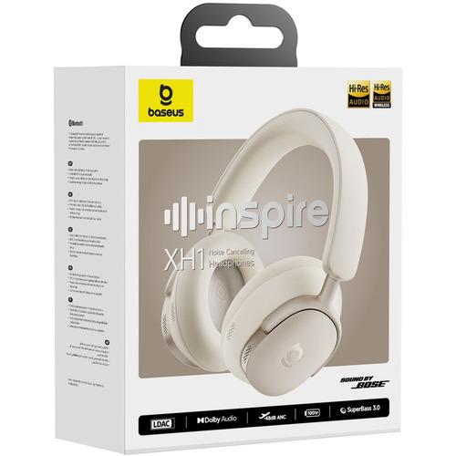 Baseus XH1W Inspire XH1 Bluetoothヘッドホン ノイズキャンセリング