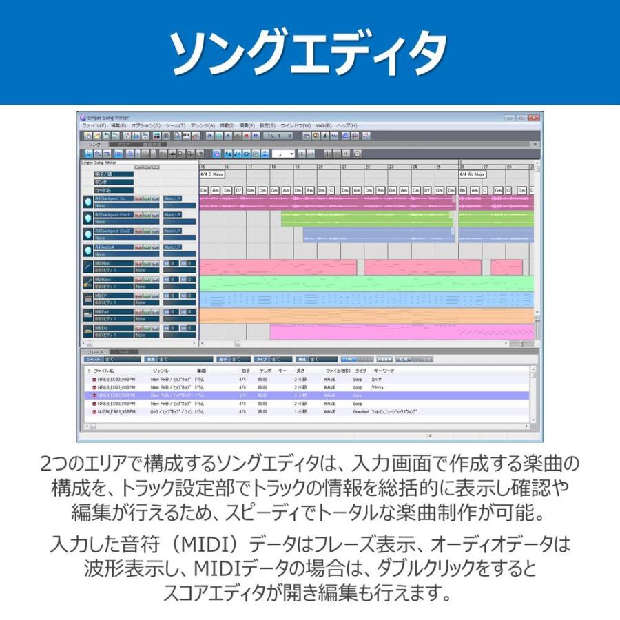 インターネット Singer Song Writer Start for Windows SSWST10W｜best-denki｜02